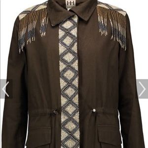 Haute hippie beaded jacket Sz s RARE